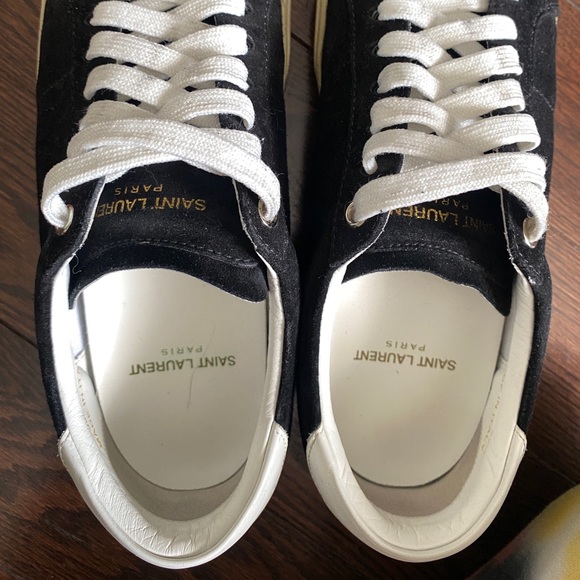 Saint Laurent Suede Sneaker YSL - Picture 4 of 8